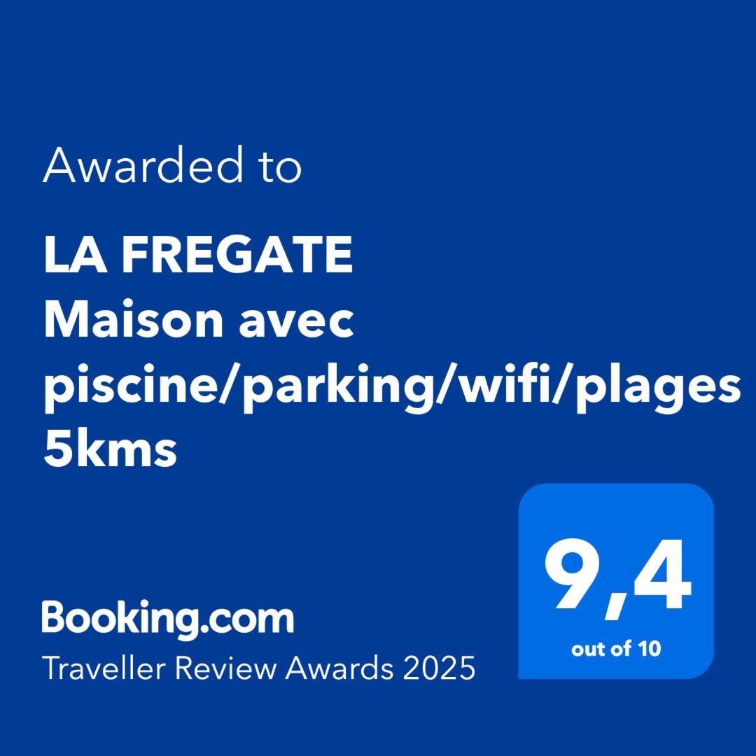 La Fregate Maison Avec Piscine/Parking/Wifi/Plages 5Kms Les Mathes ภายนอก รูปภาพ